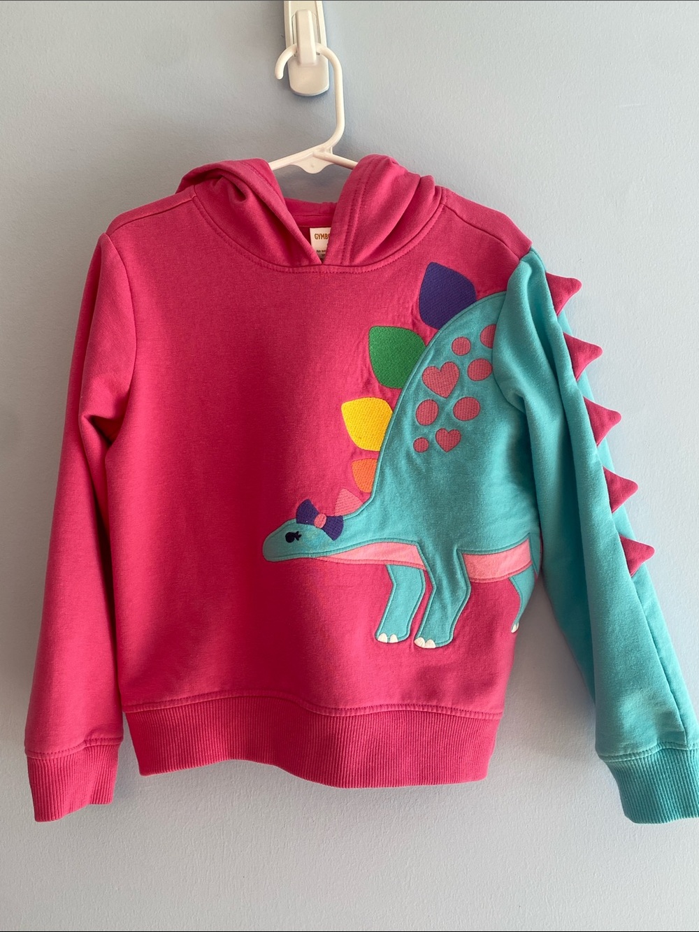 Gymboree Girls Dinosaur Hooded Sweatshirt
